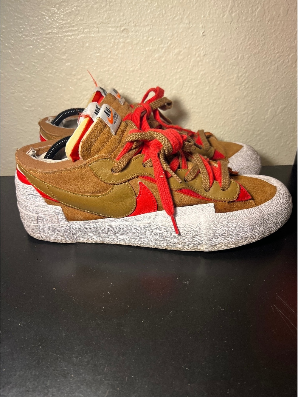 sacai x Nike Blazer Low 'British Tan'